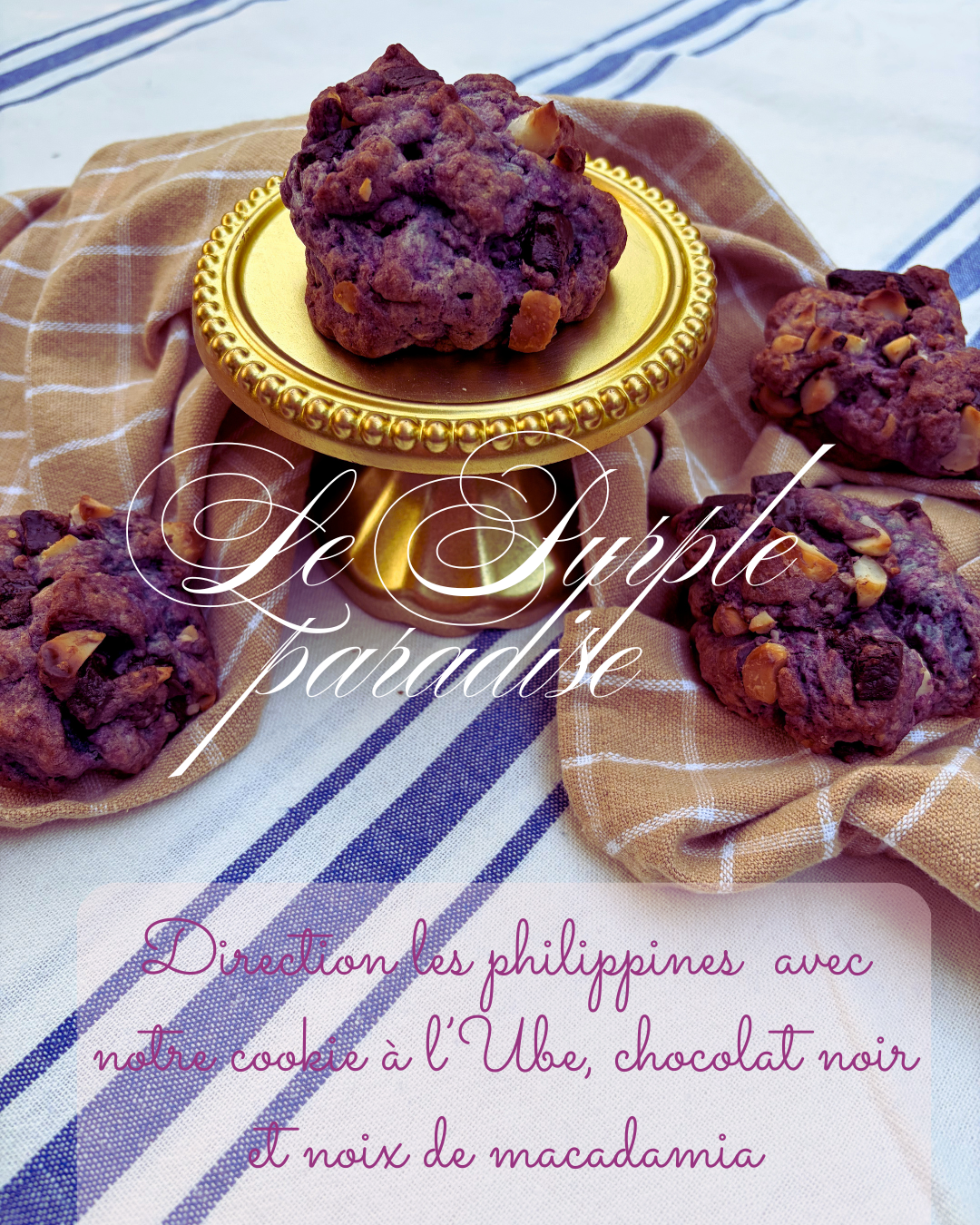 Purple paradise cookie