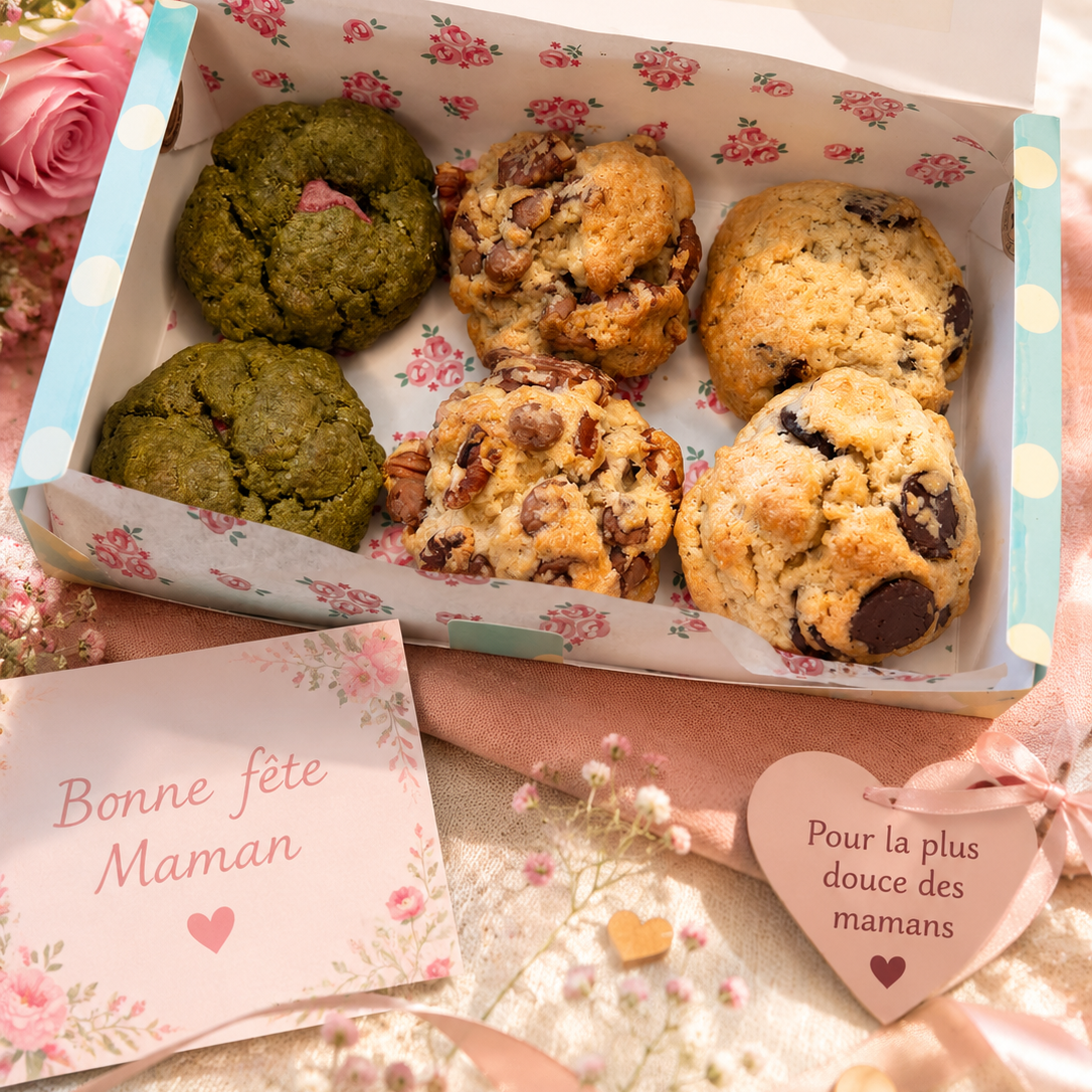Coffret de cookies pour la fête des mères